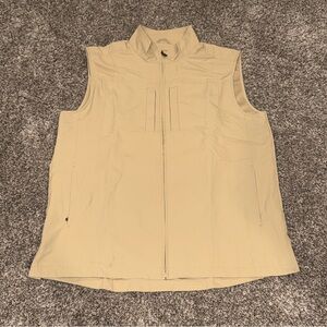 SCOTTeVEST RFID Travel Vest Mens XLT Tan Beige Security Hidden Pockets TEC SeV